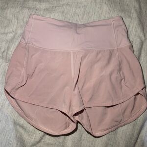 Pink lululemon shorts